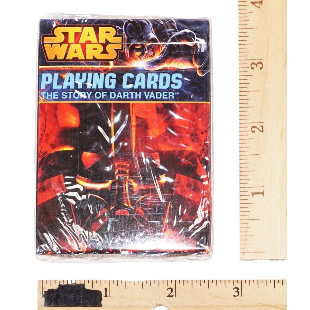 Star Wars The Story Of Darth Vader - Disney Villain Playing Cards 2014